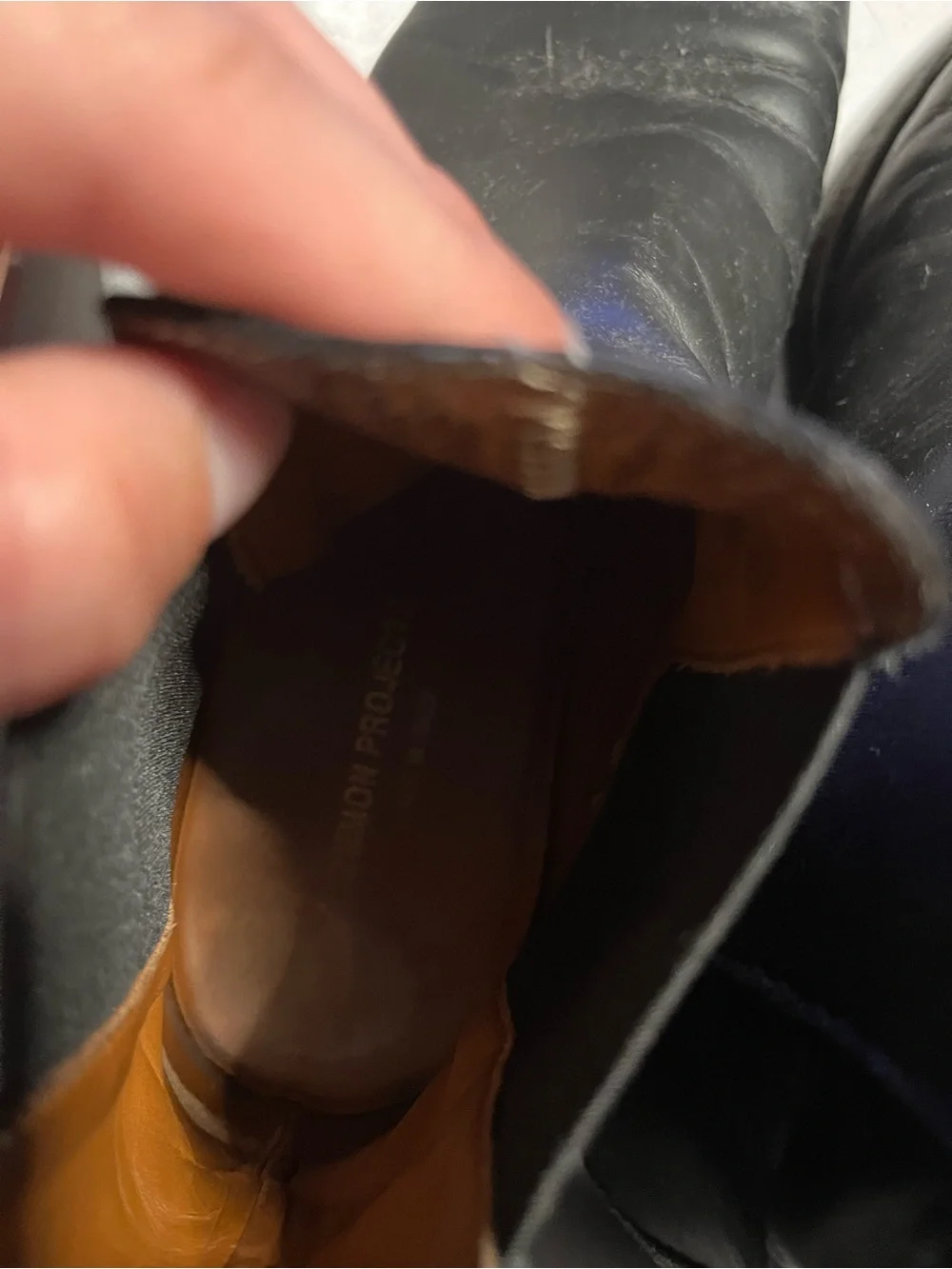 Common projects leather Chelsea boots